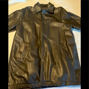 gap leather jacket